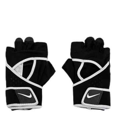 Gym Premium Fitness Gloves White/Black