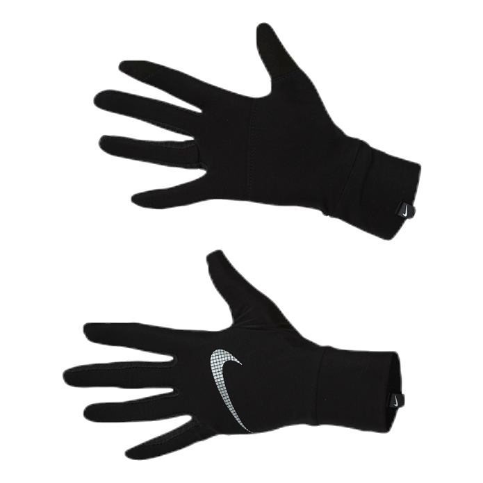 Essential Running Hat And Glove Set W Black