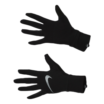 Essential Running Hat And Glove Set W Black