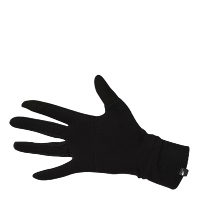 Essential Running Hat And Glove Set W Black