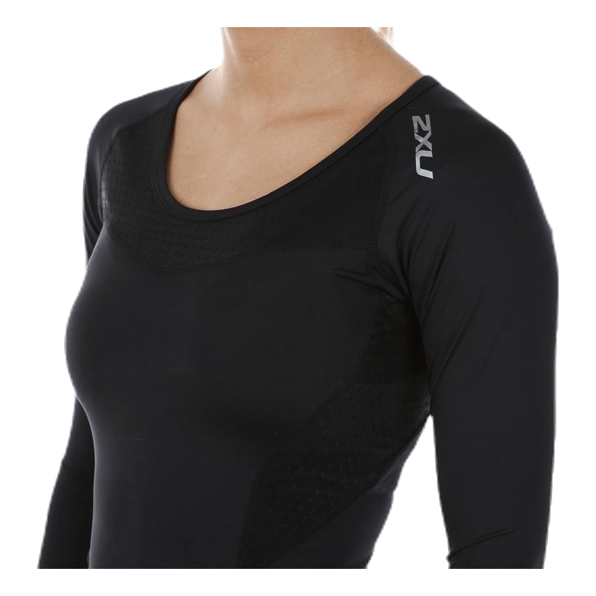 W Compression Long Sleeve Top Black