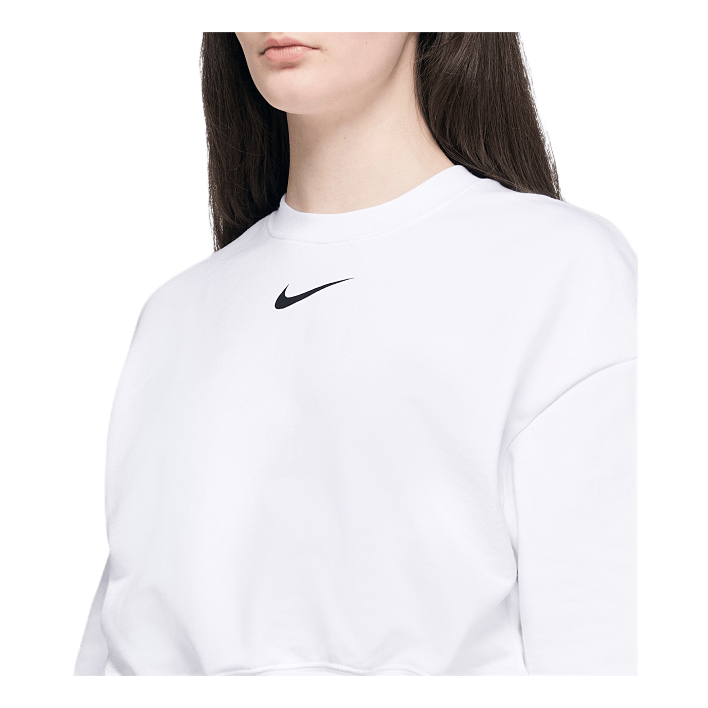 W Sportswear Swoosh Crew White