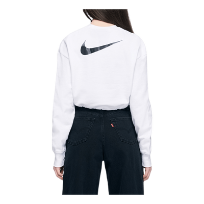 W Sportswear Swoosh Crew White