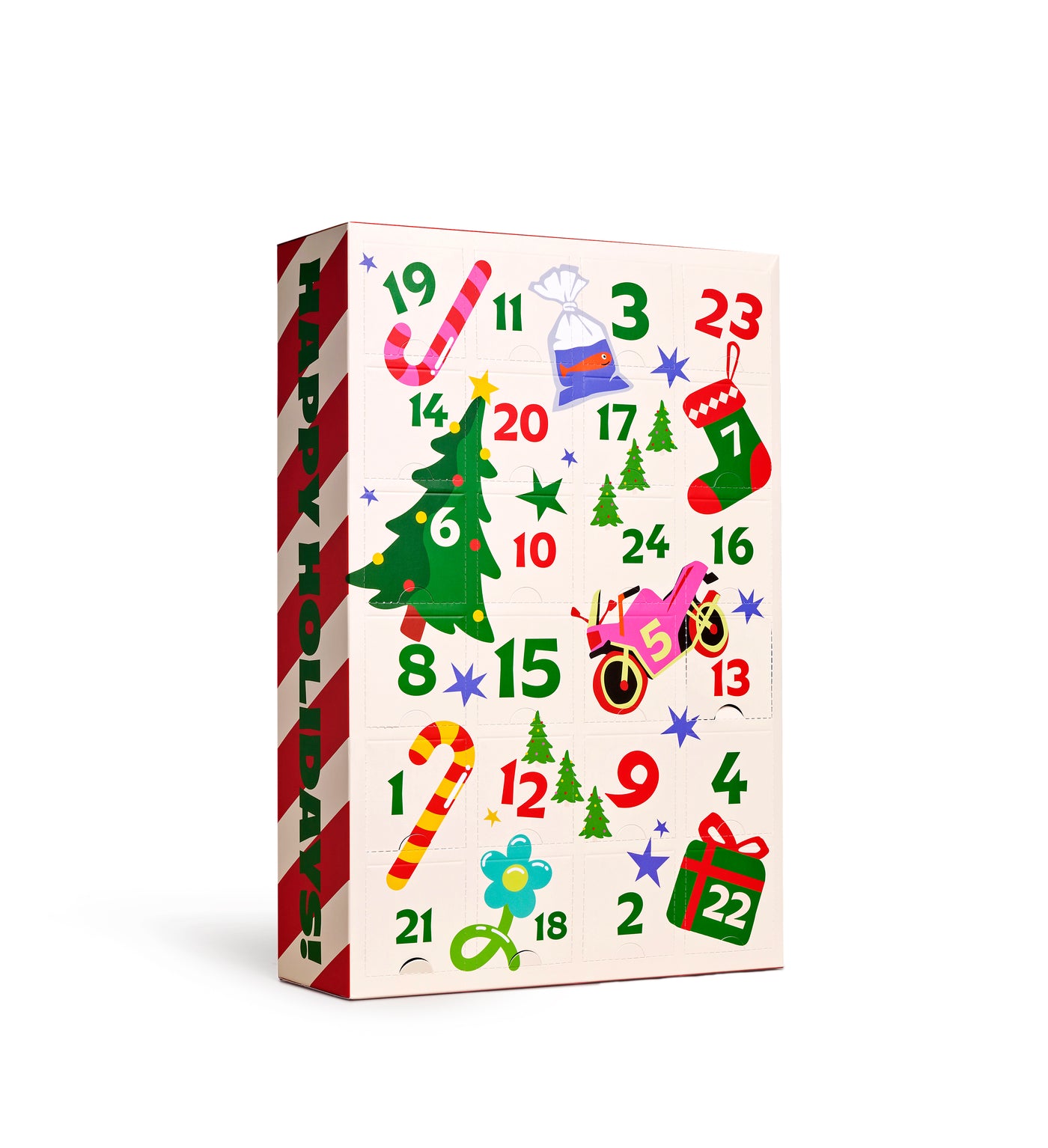 24-pack Advent Calendar Gift S White