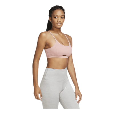 Indy Luxe Yoga Bra Novelty Pink/Beige