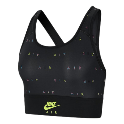 Swoosh Air Bra Print Black/Yellow