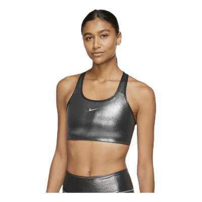 Swoosh Icon Clash Bra Black/Silver