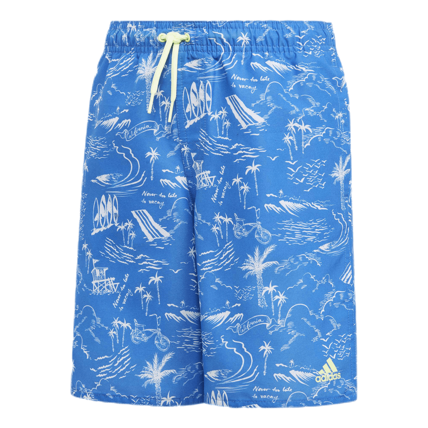 Pattern Boardshorts Youth Blue