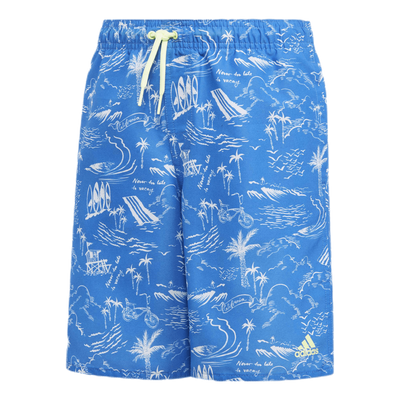 Pattern Boardshorts Youth Blue