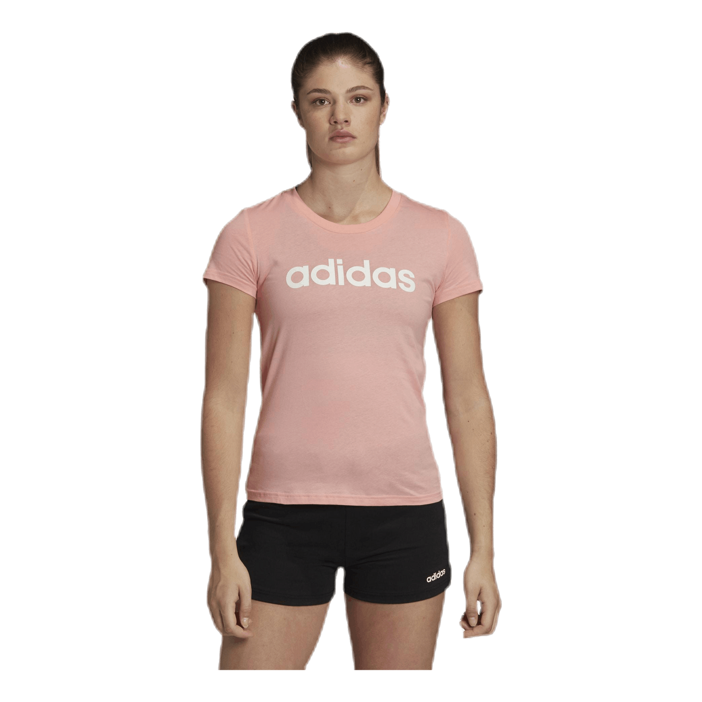 Linear Slim Tee Pink