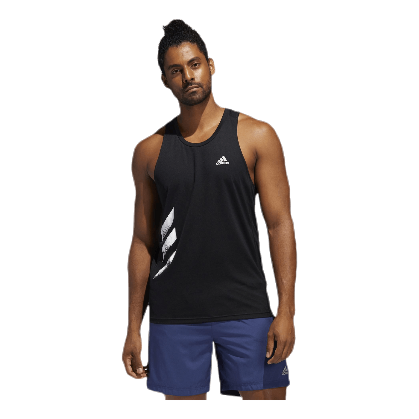 Own The Run Singlet 3S Black