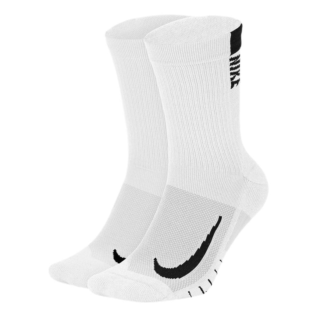 Multiplier Crew Sock (2 Pairs) WHITE/BLACK