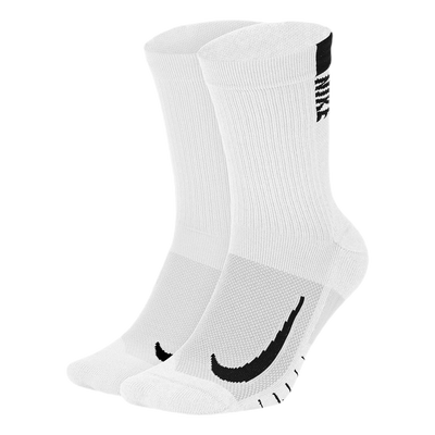 Multiplier Crew Sock (2 Pairs) WHITE/BLACK