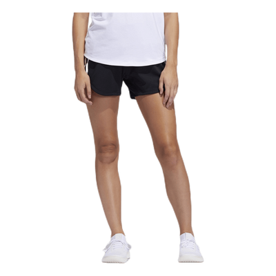 3 Stripe Woven Gym Short Black / Black