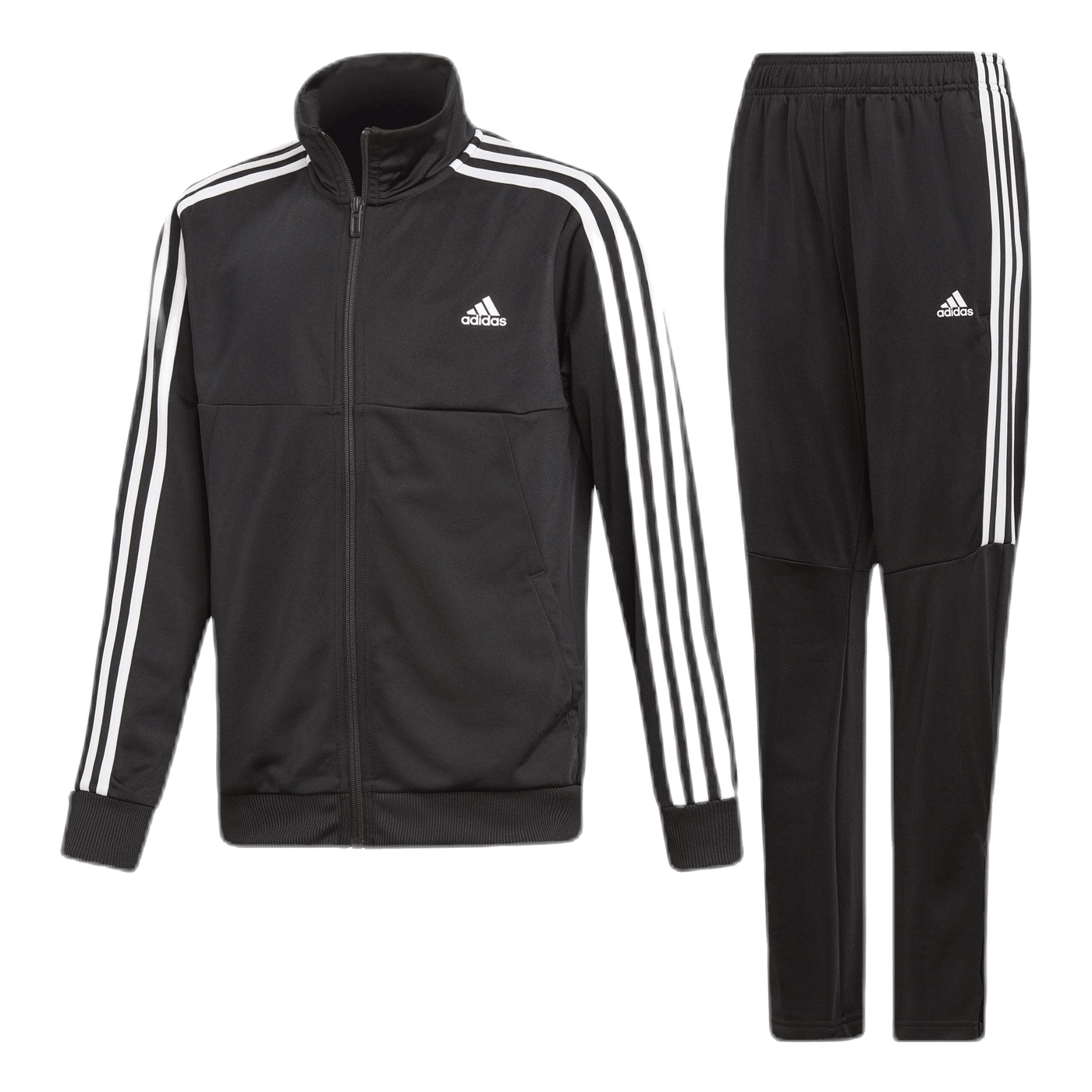 Tiro Tracksuits Black / White