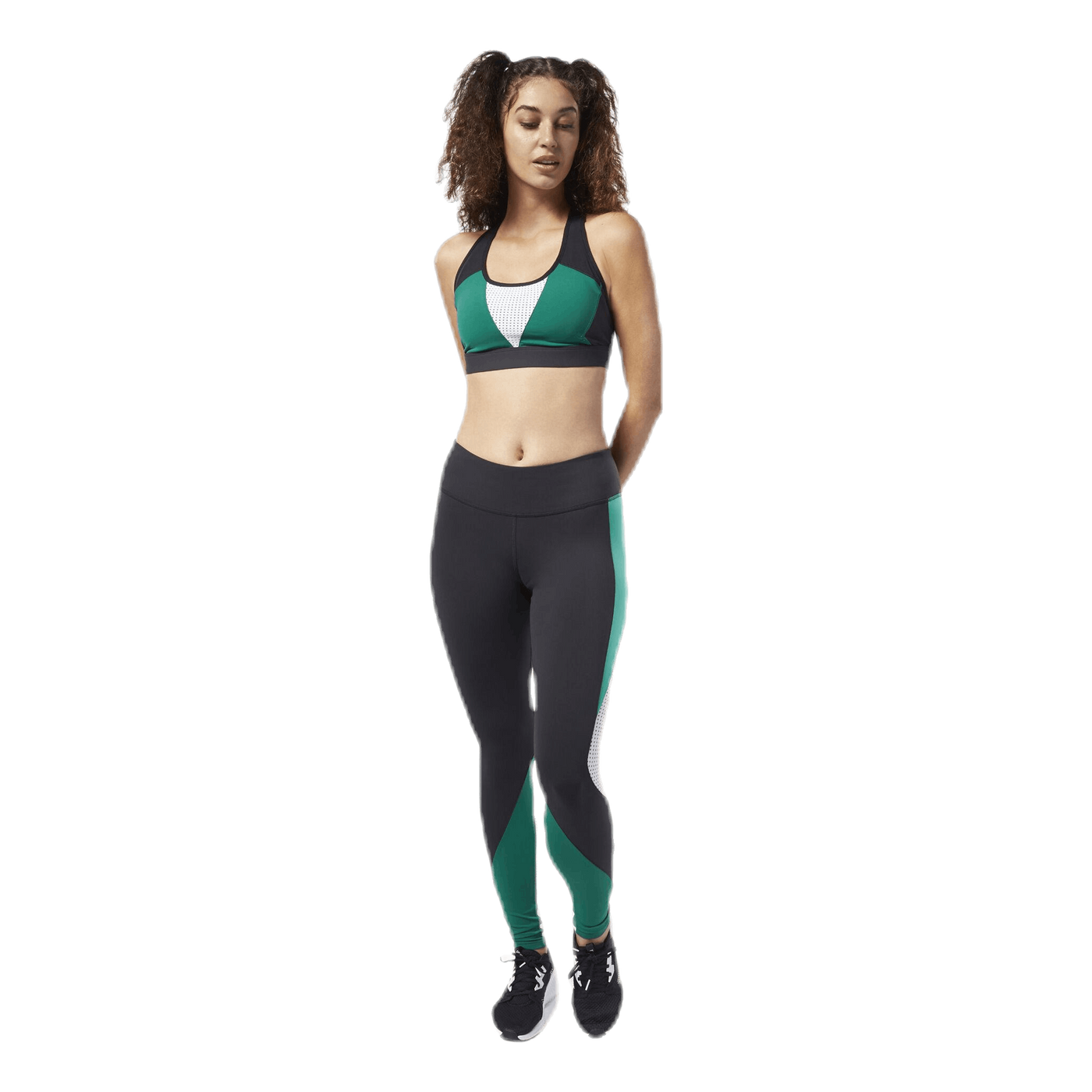 Hero Racer Padded Bra Green/Black