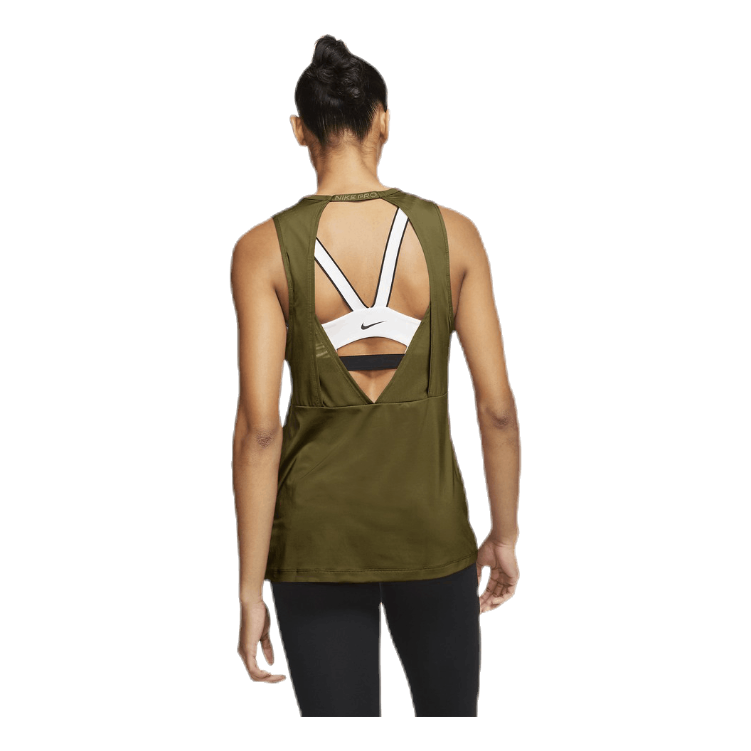 Essential Swoosh Tank Green/Yellow