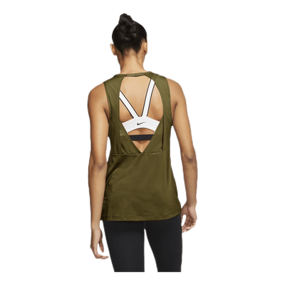 Essential Swoosh Tank Green/Yellow