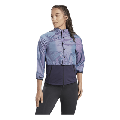 Night Runner Convert Jacket Purple