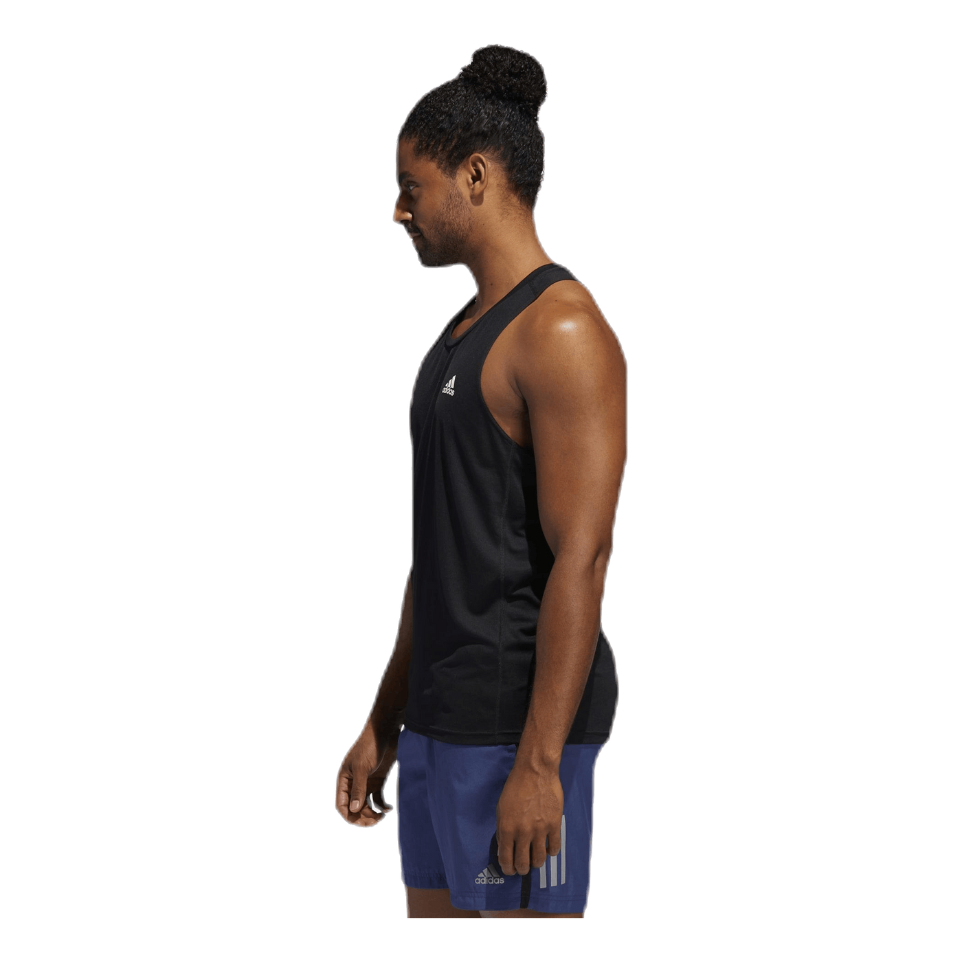 Own The Run Singlet 3S Black