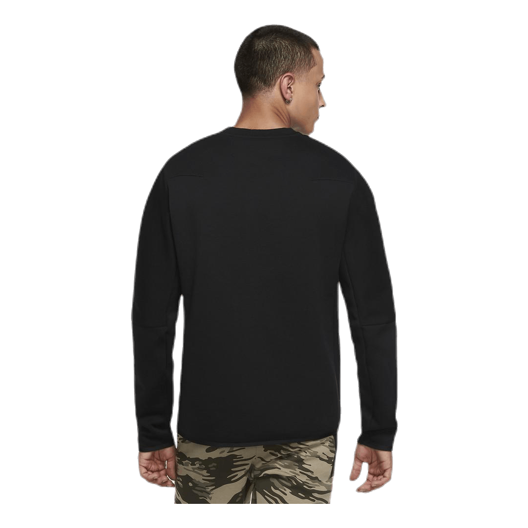 Sportswear Tech Fleece Men's Crew Sweatshirt BLACK/BLACK