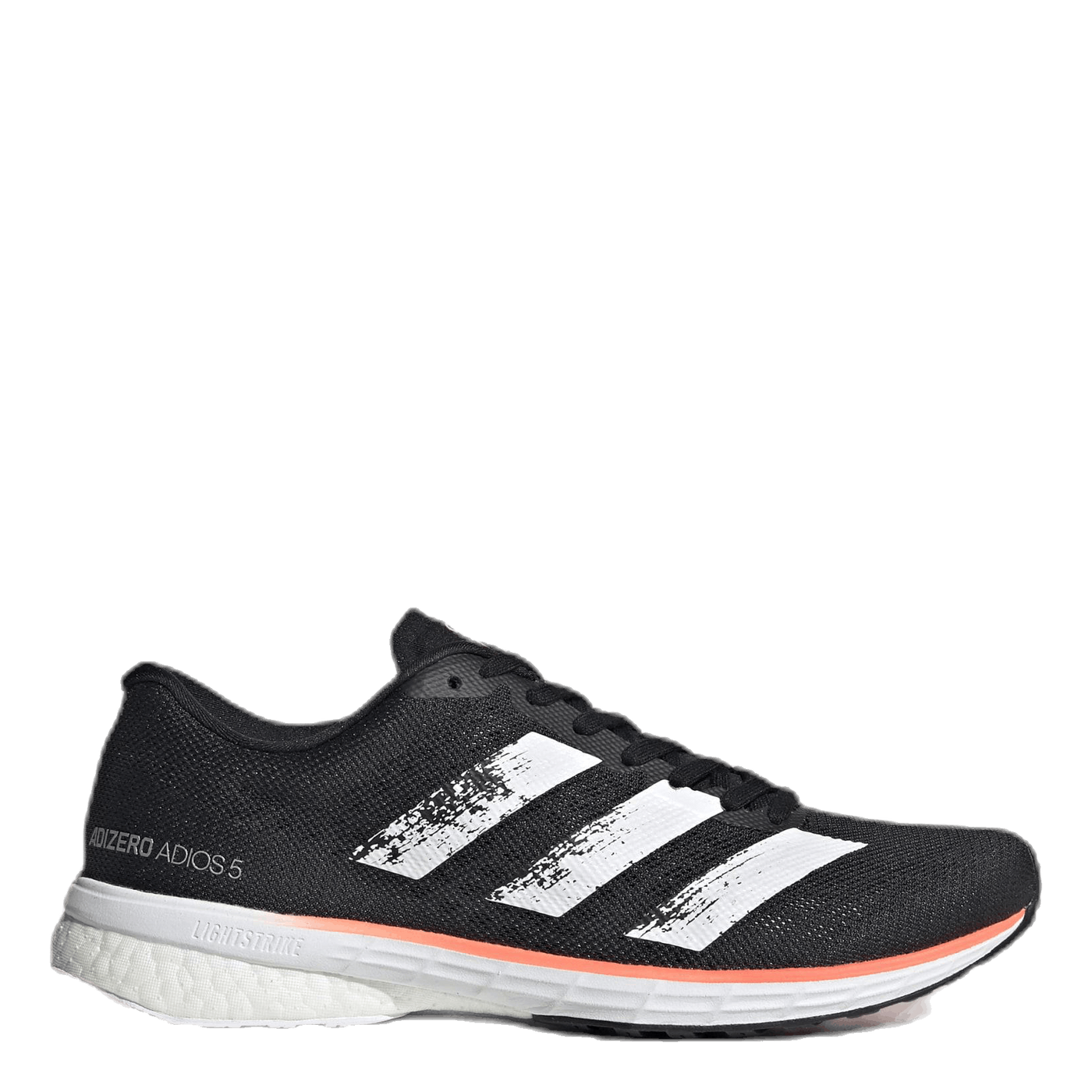 Adizero Adios 5 Shoes Core Black / Cloud White / Signal Coral