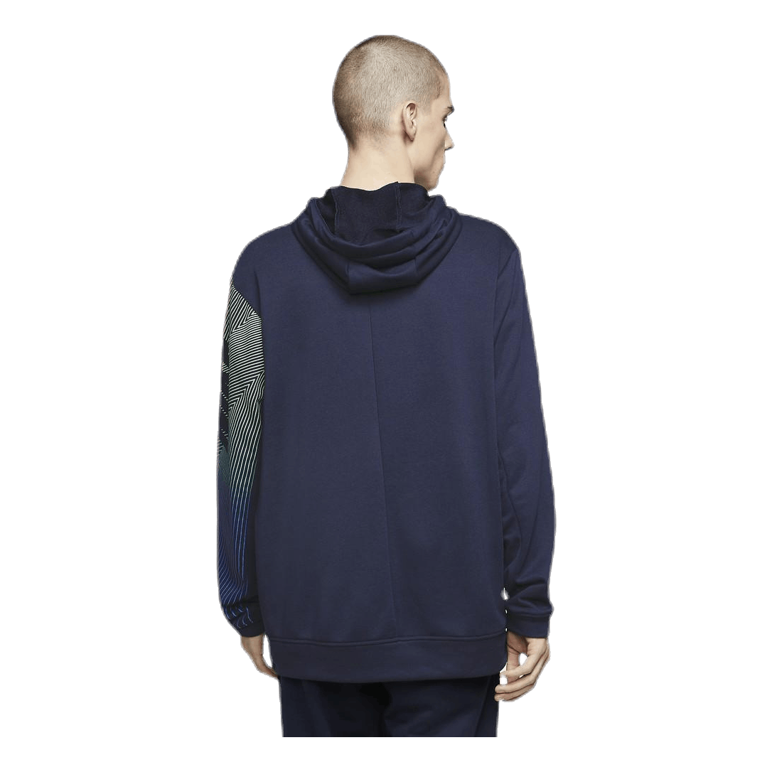 Dry Hoodie Linear Vision Po Blue