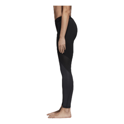 Alphaskin Sport Graphic Long Tights Black