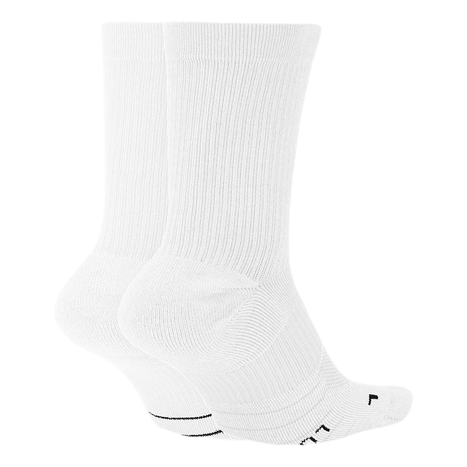 Multiplier Crew Sock (2 Pairs) WHITE/BLACK