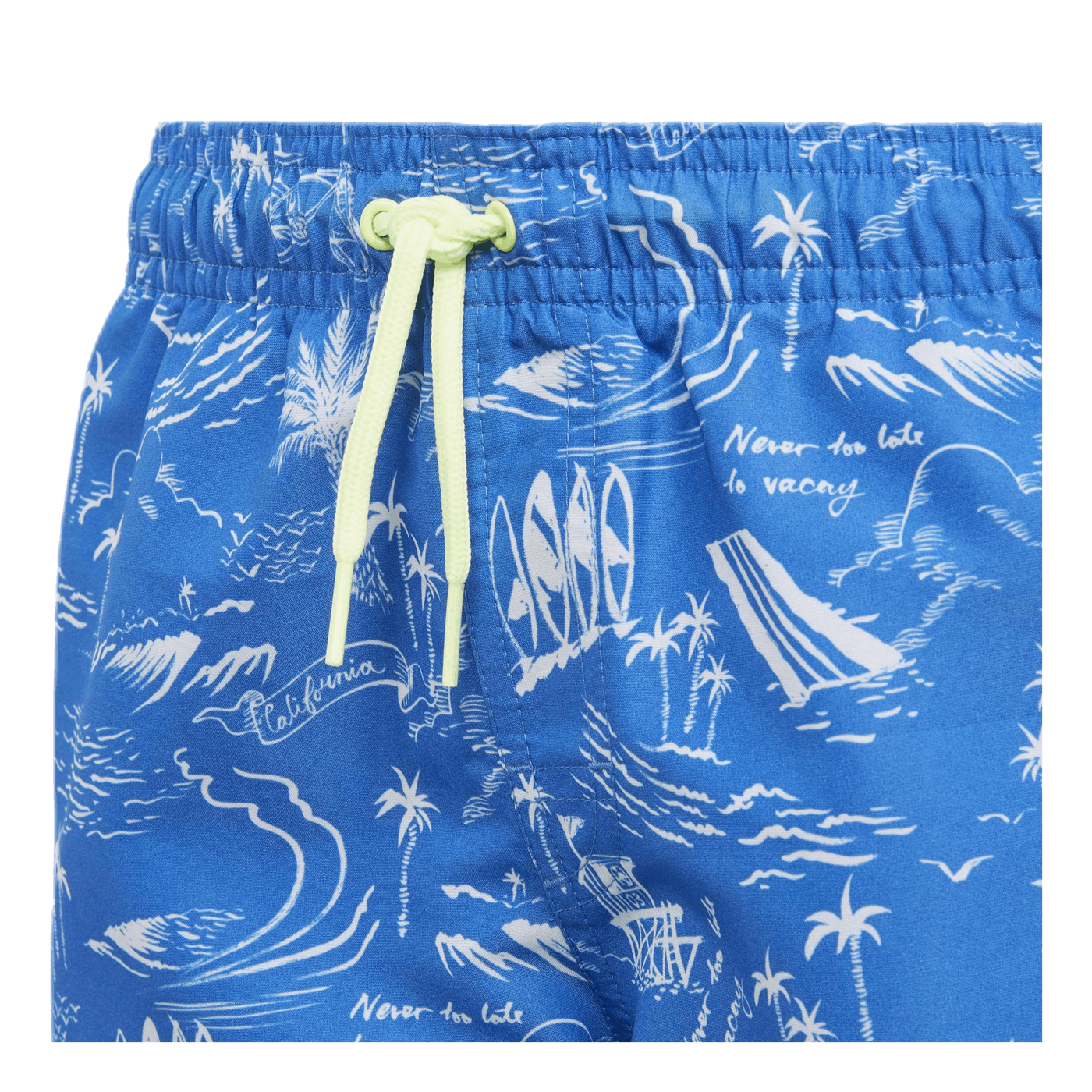 Pattern Boardshorts Youth Blue