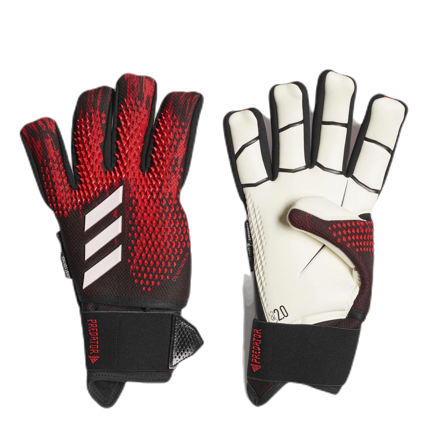 Predator Ultimate Goalkeeper Glove, Black/Red