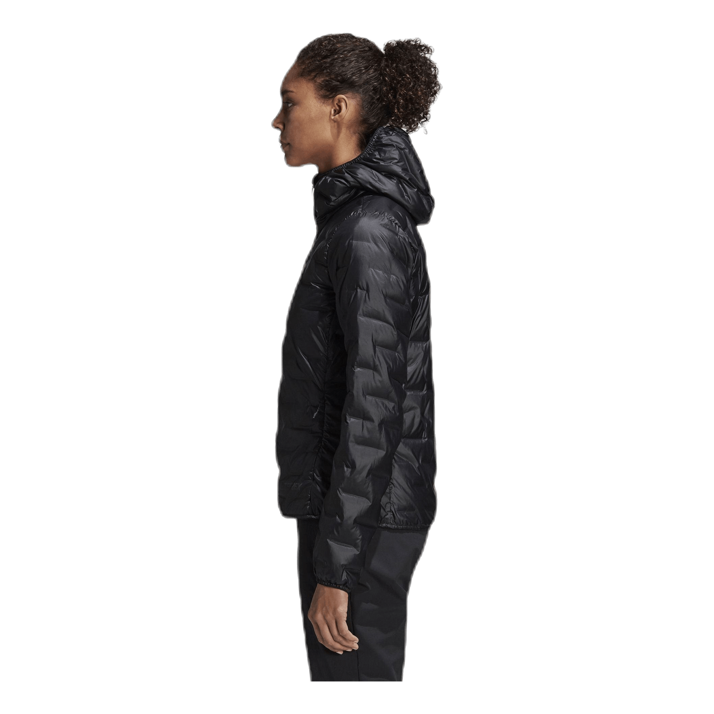 Terrex Lite Down Hooded Jacket Black