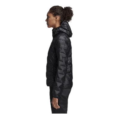 Terrex Lite Down Hooded Jacket Black