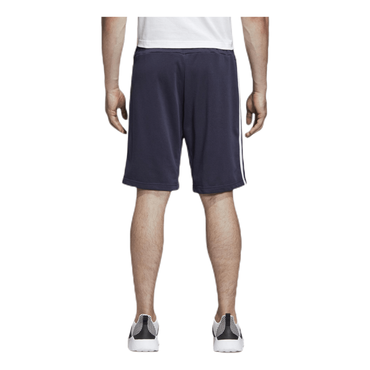 Essentials 3 Stripes Short French Terry Legend Ink