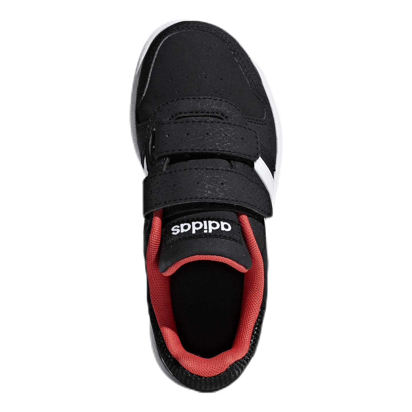 Hoops 2.0 Shoes Core Black / Cloud White / Hi-Res Red