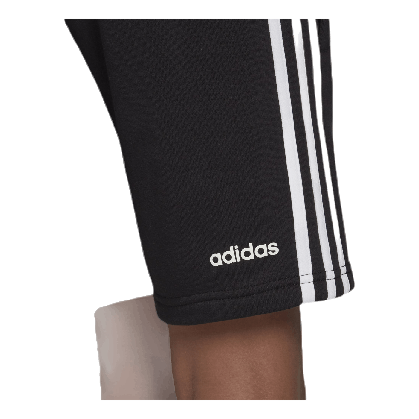 3 Stripe Knit Shorts Youth White/Black