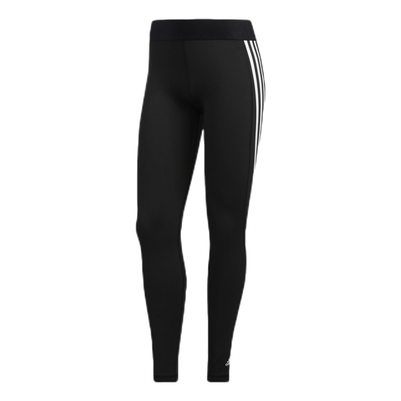 Alphaskin Sport 3 Stripe Long Tight Black / White