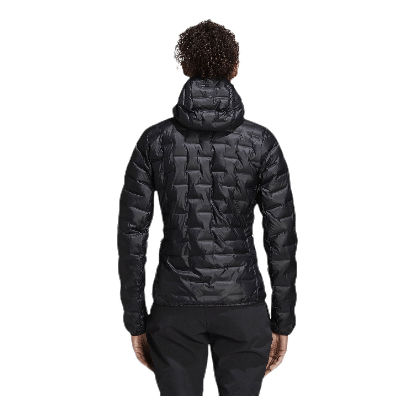 Terrex Lite Down Hooded Jacket Black