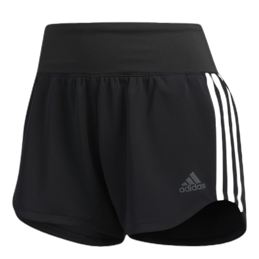 3 Stripe Woven Gym Short Black / Black