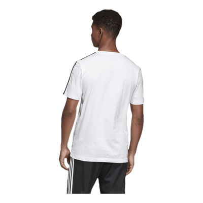 Essentials 3 Stripes T-Shirt White / Black