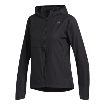 Adidas Own The Run Wind Jacket Hooded Women Black