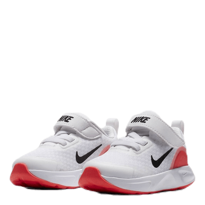 Wear All Day Toddler White/Red