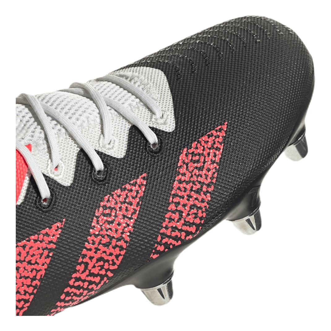 Kakari Z.0 Soft Ground Boots Core Black / Signal Pink / Crystal White / Coral