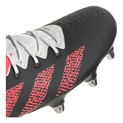 Kakari Z.0 Soft Ground Boots Core Black / Signal Pink / Crystal White / Coral