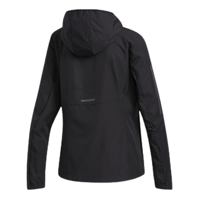 Adidas Own The Run Wind Jacket Hooded Women Black