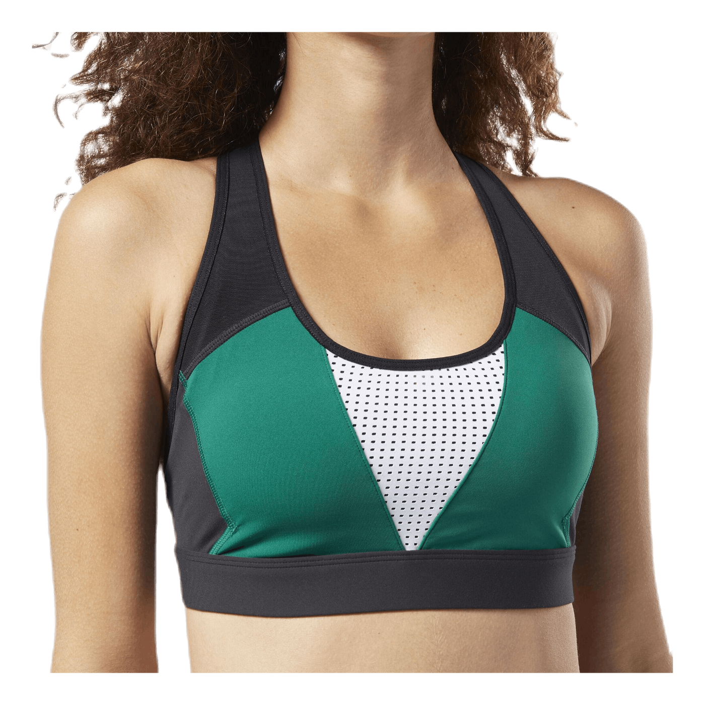 Hero Racer Padded Bra Green/Black