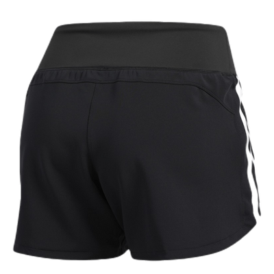 3 Stripe Woven Gym Short Black / Black