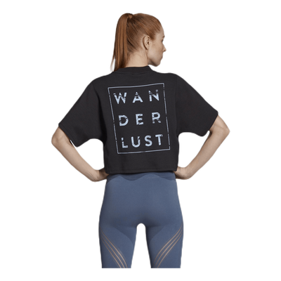 Loose Tee Wanderlust Black