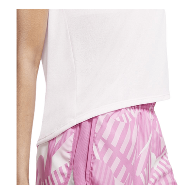 Icon Clash SS Top Pink/White