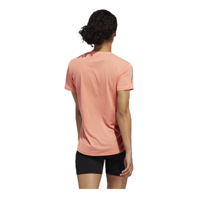 Own the Run Tee Orange/Pink